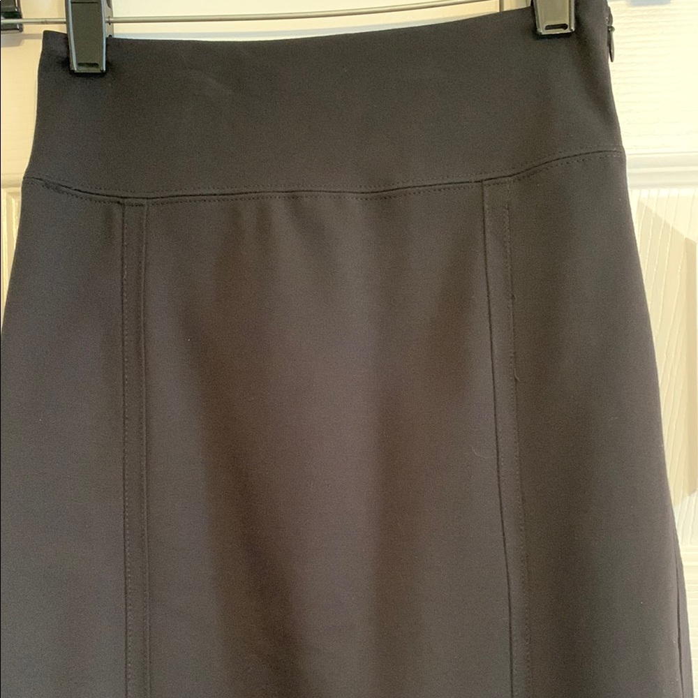 White House Black Market Black Knee-Length Pencil Skirt - Picture 2 of 8